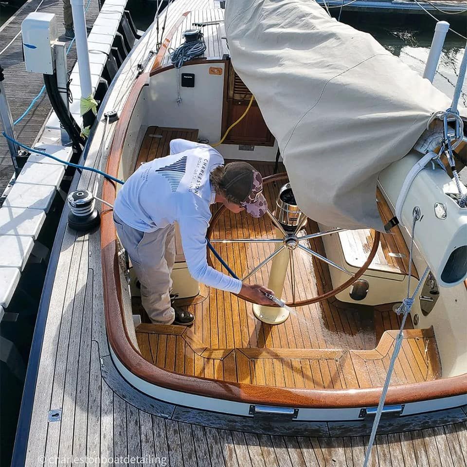 Teak Cleaning Charleston