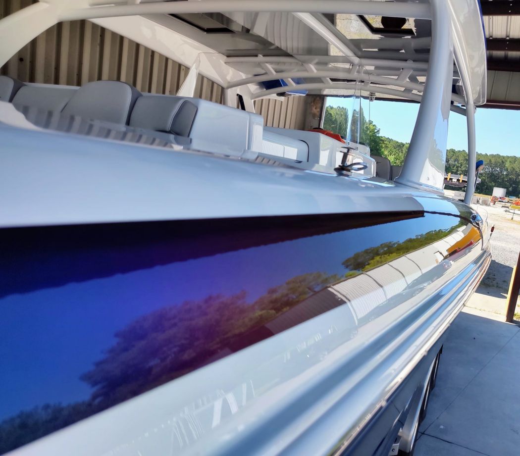 Concept 4400 Boat Detailing