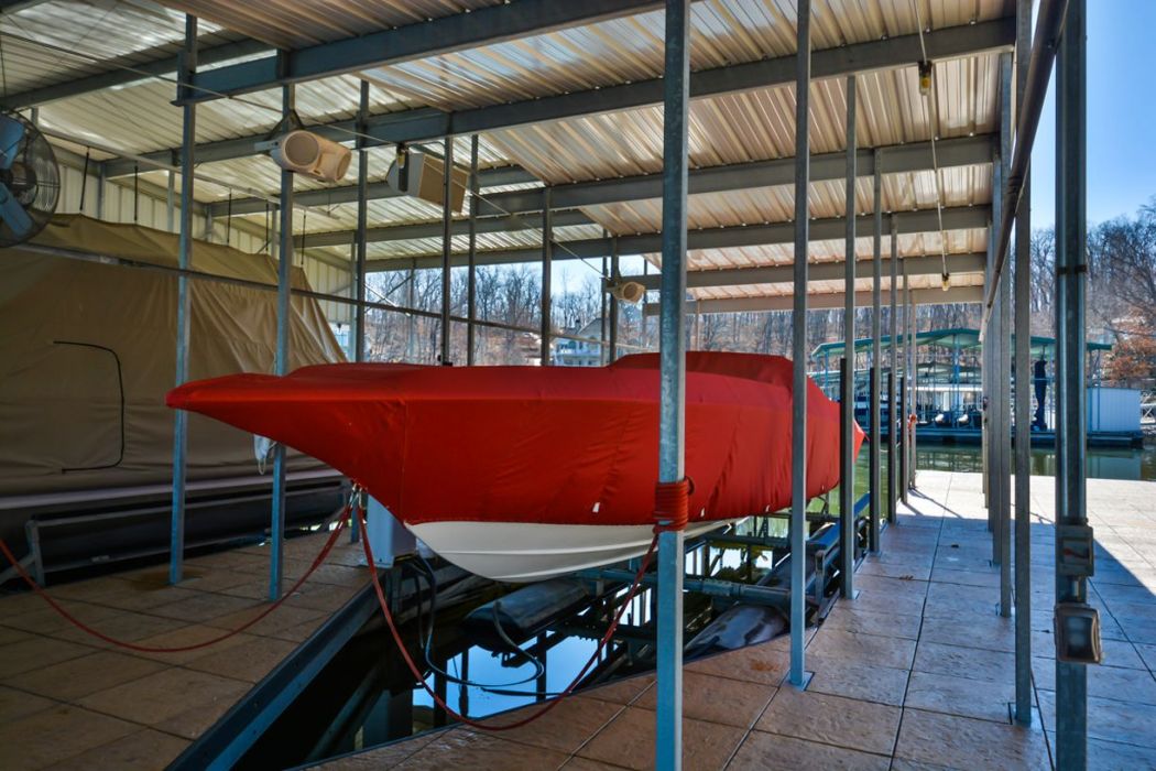 2 Slip Boat Dock With 4 PWC Slips