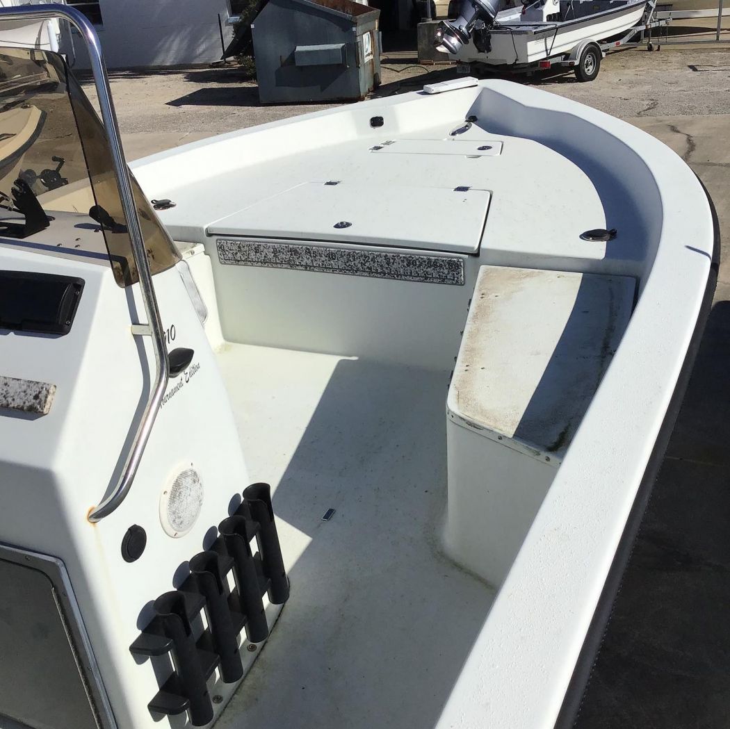 Action Craft Center Console SeaDek Flooring