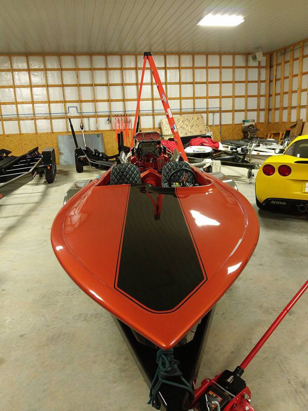 Drag Boat Cover