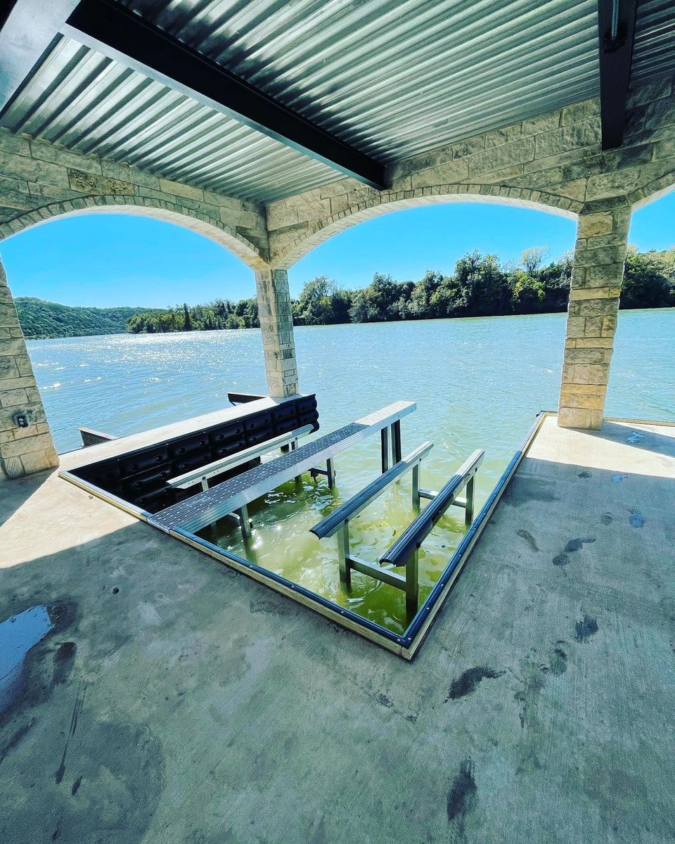 Boat Lift Lake LBJ