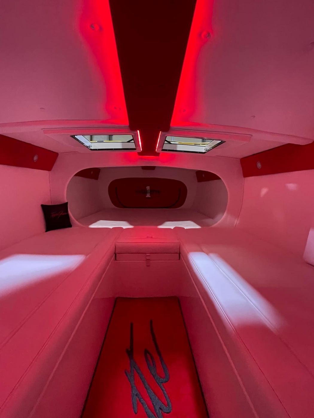 Cigarette Cabin Interior