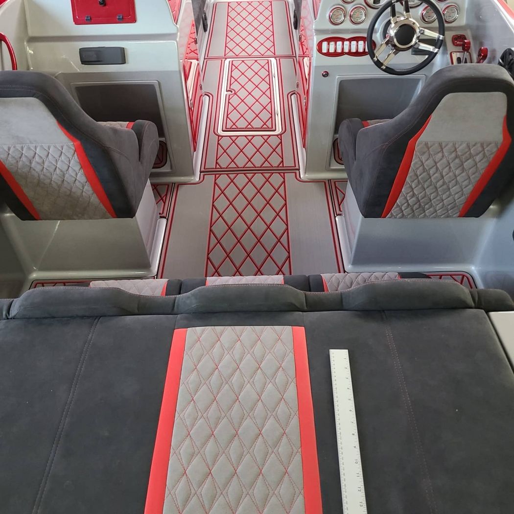 Domn8er Powerboat SeaDek Installation