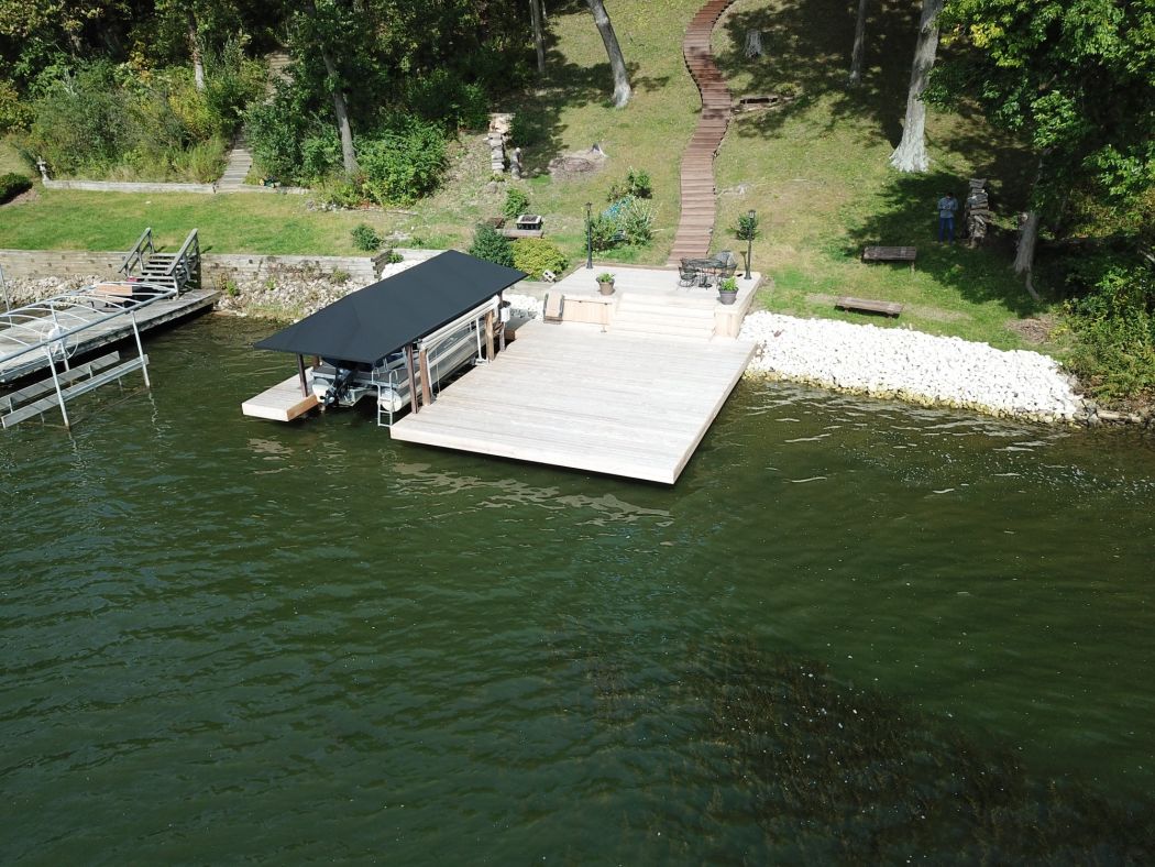 Spoon Lake Boat Dock And Lift