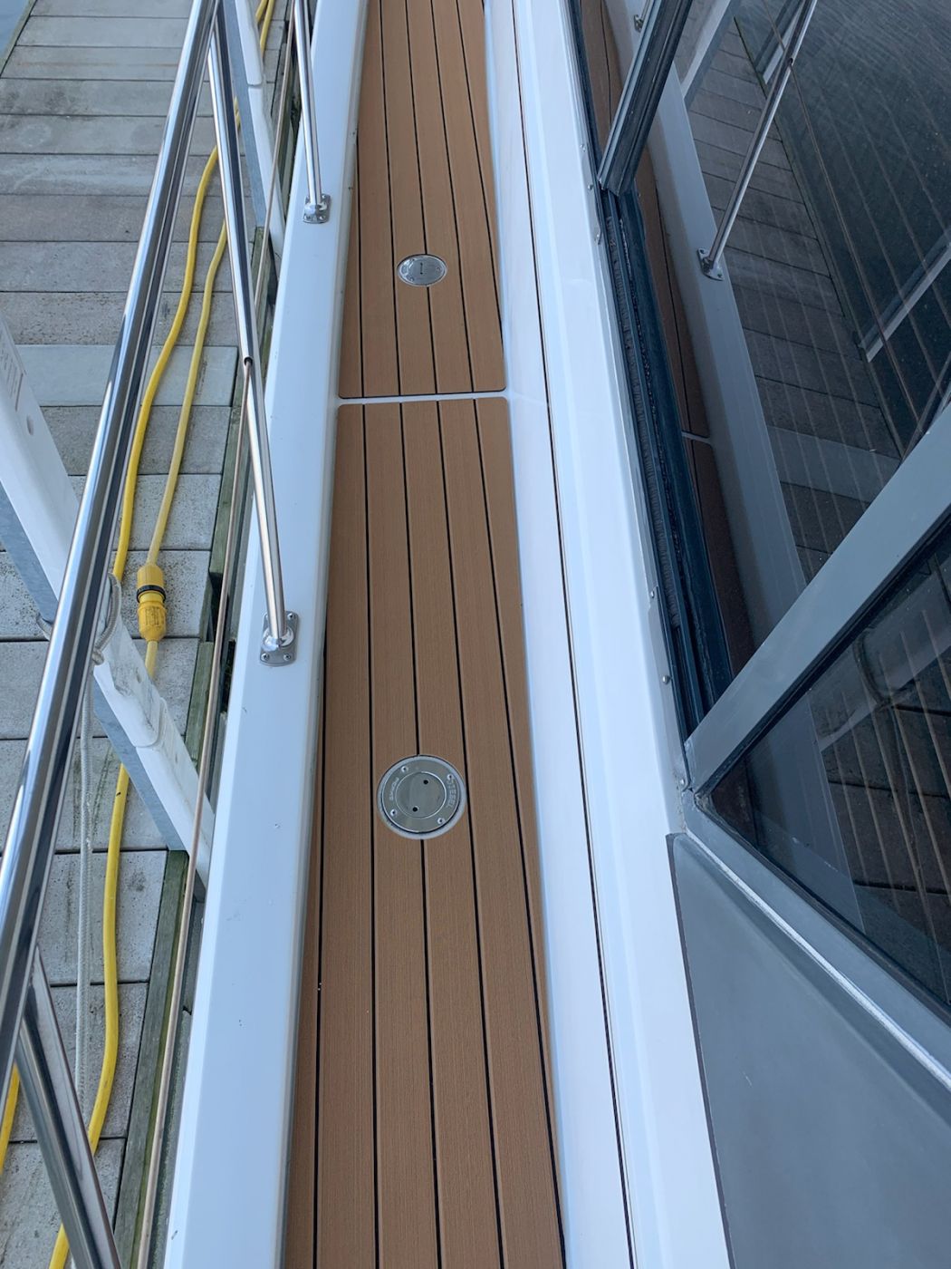 Carver Walkways SeaDek Installation
