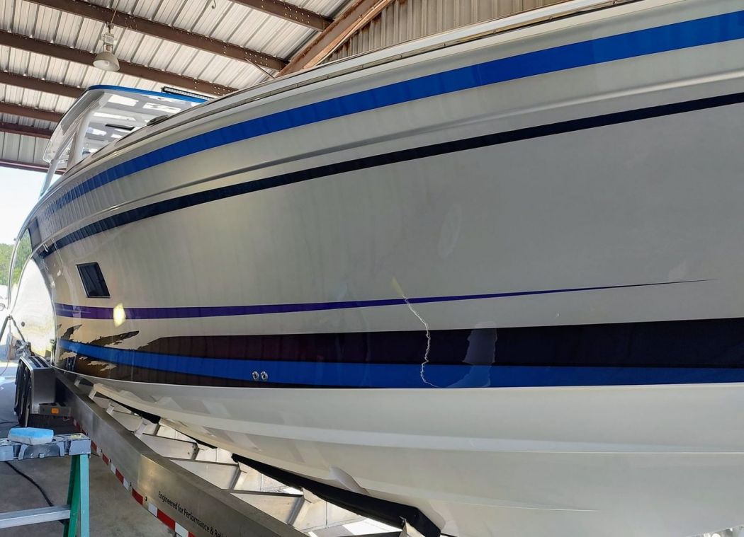 Concept 4400 Boat Detailing