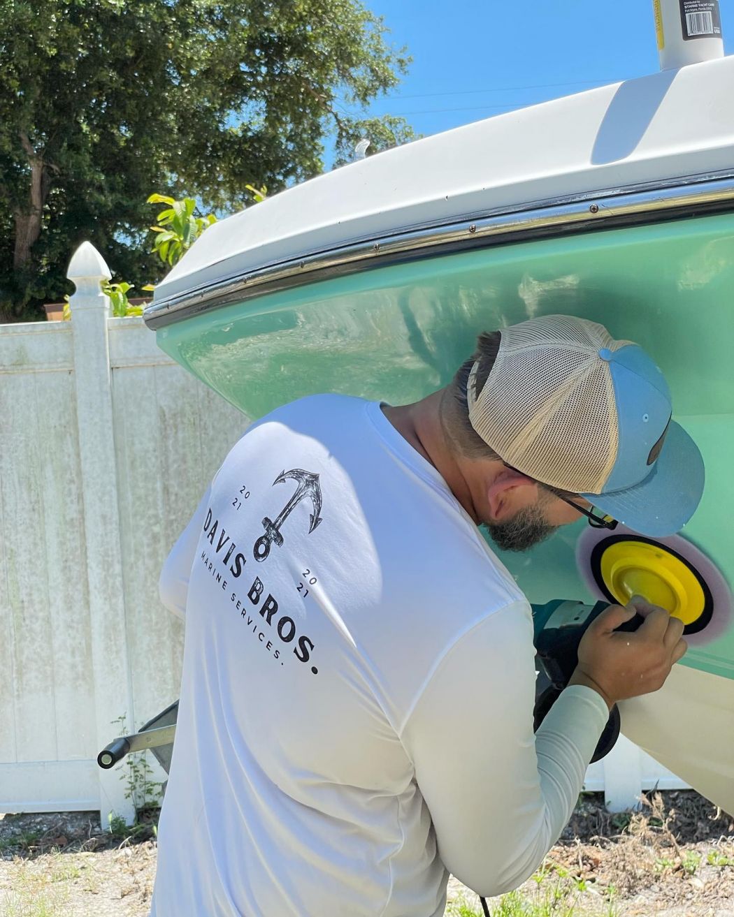 Mobile Boat Detailing Sarasota FL