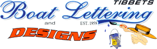 Tibbets Boat Lettering & Designs