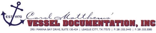 Carol Matthews Vessel Documentation