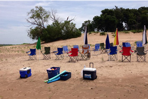 Anchor Up Island Shuttle on Lake Texoma