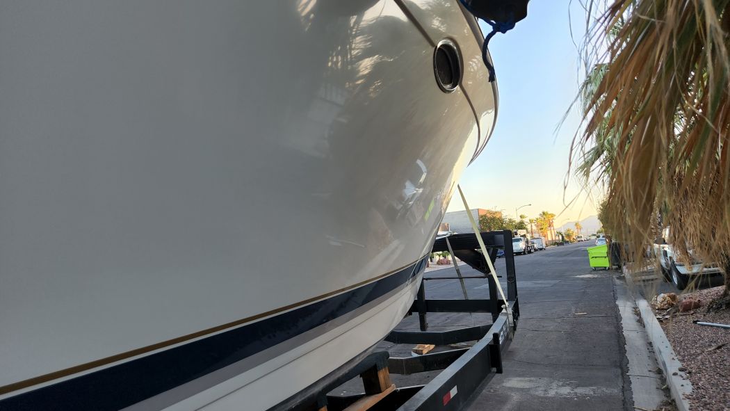 Formula 37 PC Boat Waxing