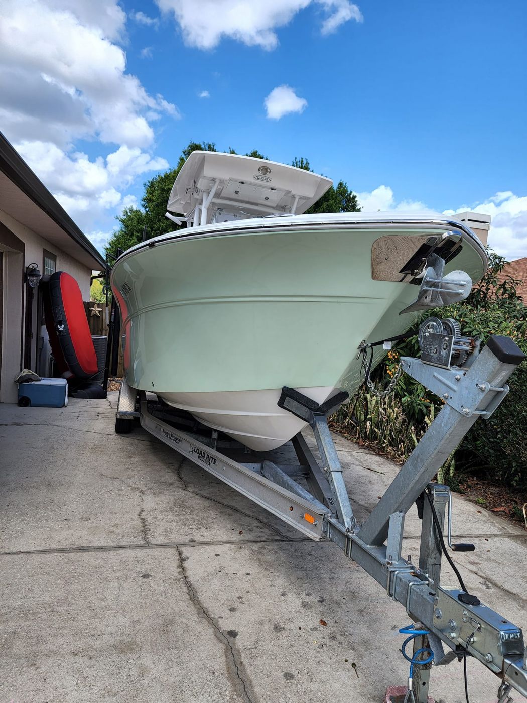 26 Sea Fox Center Console Detail