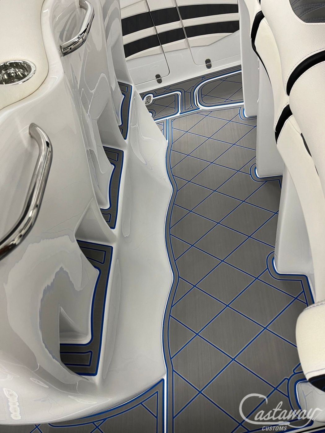 Custom SeaDek 42 MTI Center Console