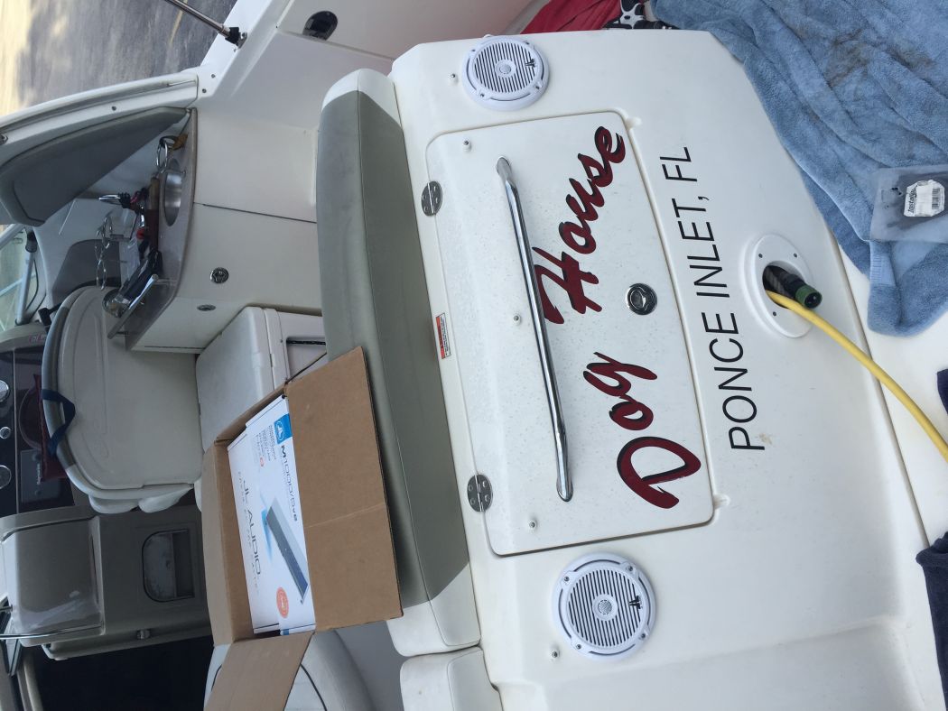 SeaRay Sundancer Audio Installation