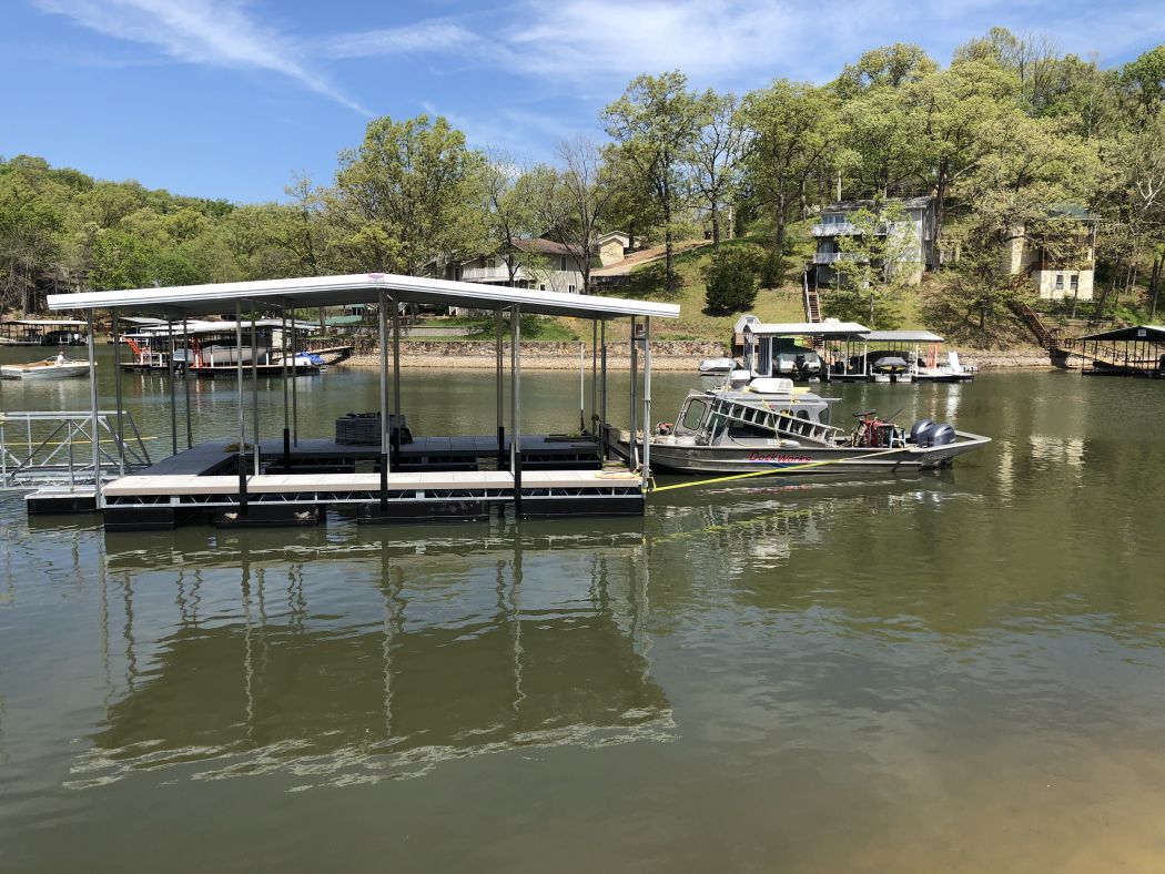 Single Well Dock for Rental Home