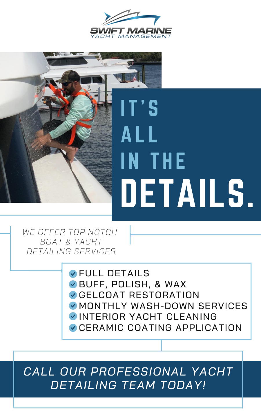 Full Boat Detail and Ceramic Coating Application