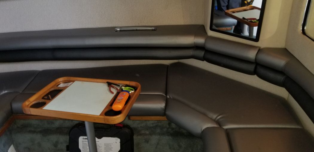 Sea Ray Cabin Reupholstery