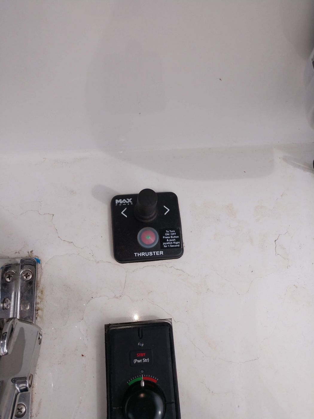 Bow Thruster Installation - Young Brothers commercial fishing boat