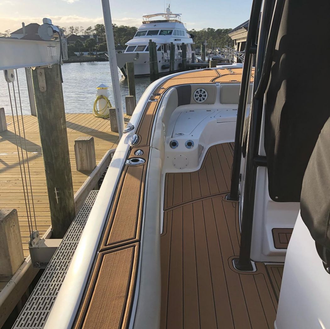 Tidewater Boats SeaDek Installation