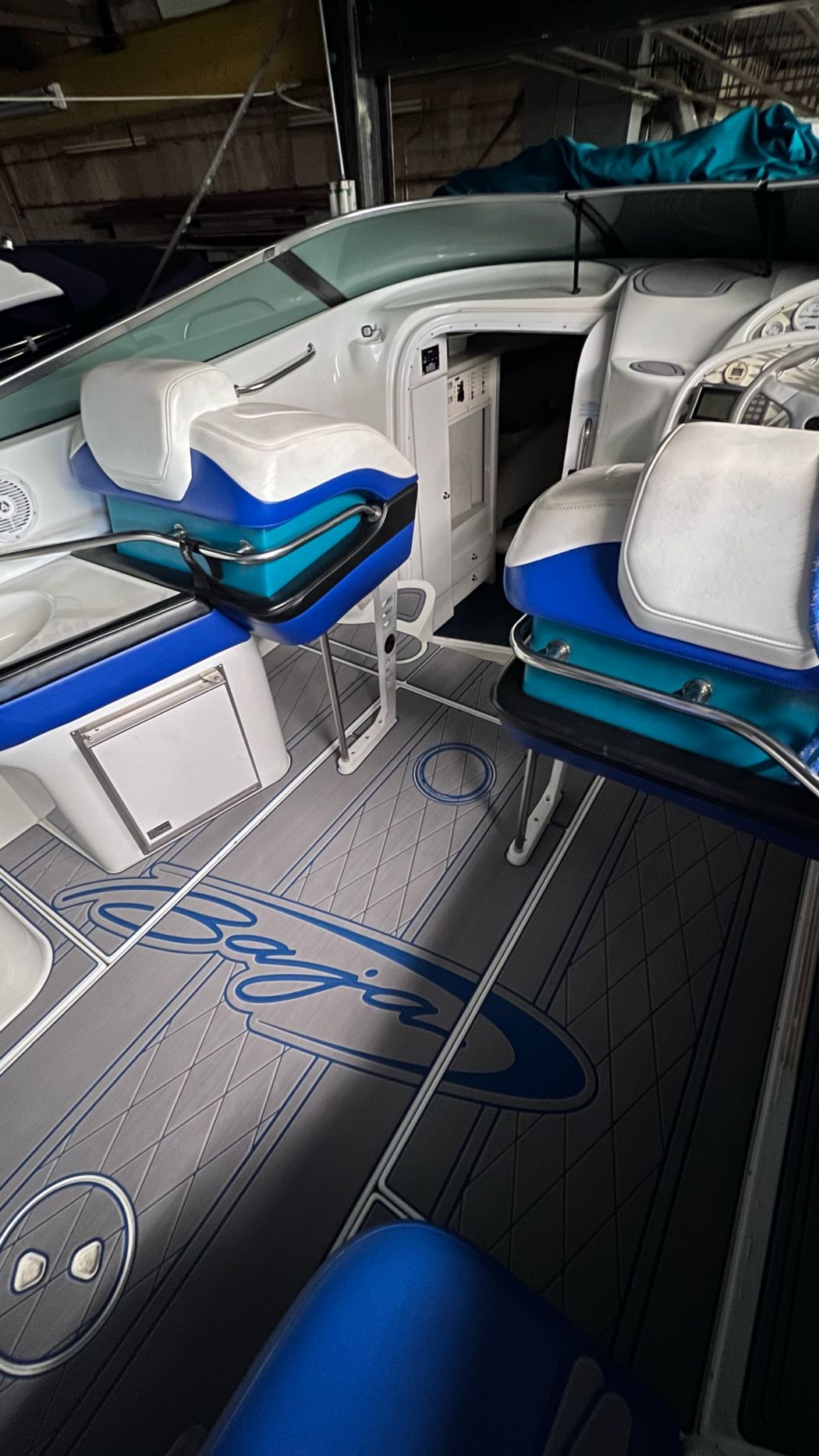 2007 Baja 38 Special Marine Flooring