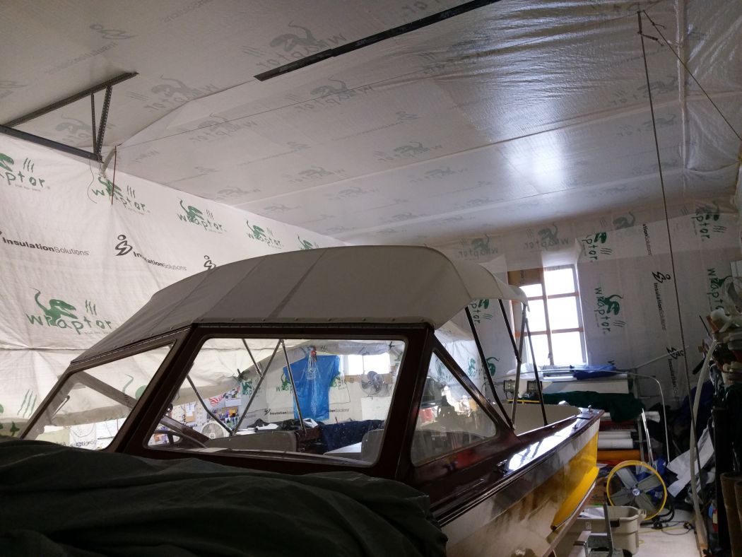1963 Lyman Convertible Top, Seat Cushions, And Cover