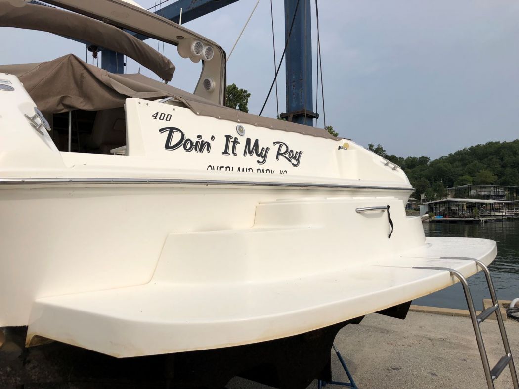 1997 SeaRay 400 EC Received A Surpass 5 Year SiO2 Ceramic Coating