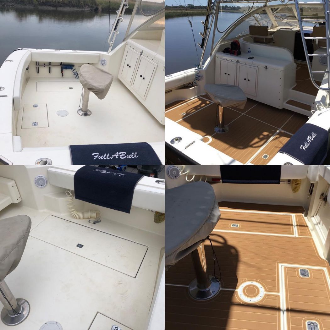 35 Carolina Classic SeaDek Installation