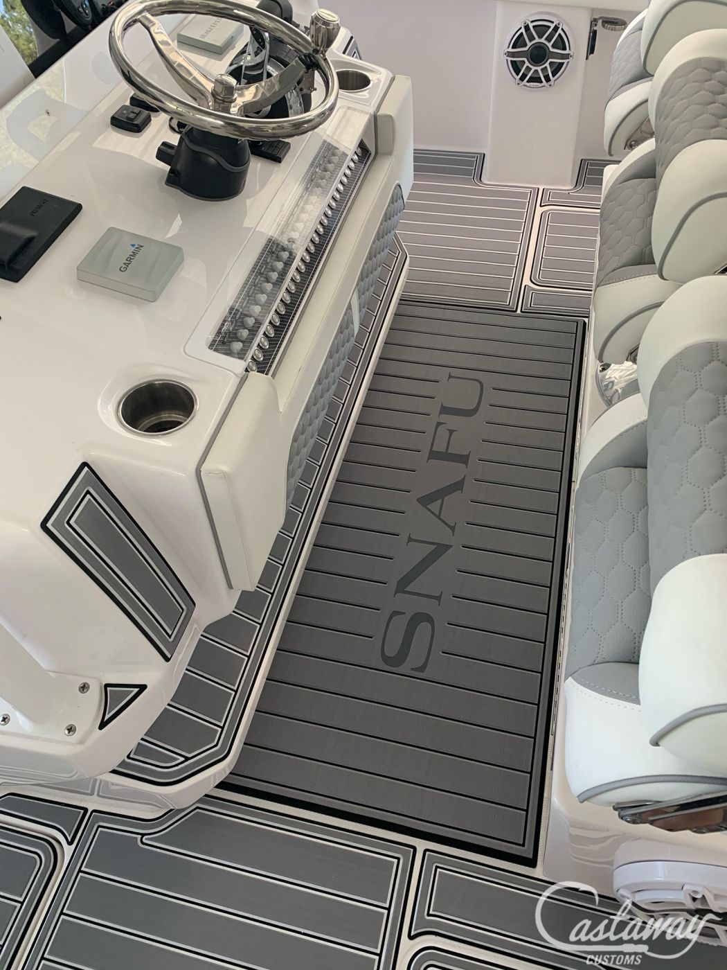 46 Invincible Cat SeaDek Flooring