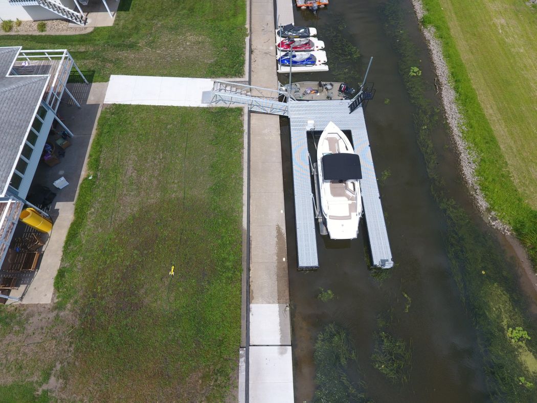Boat Dock Guttenberg Iowa