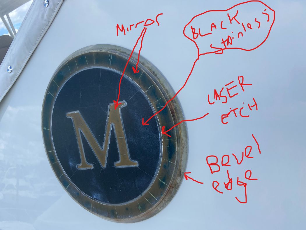 Illuminated Marquis Yacht Logo