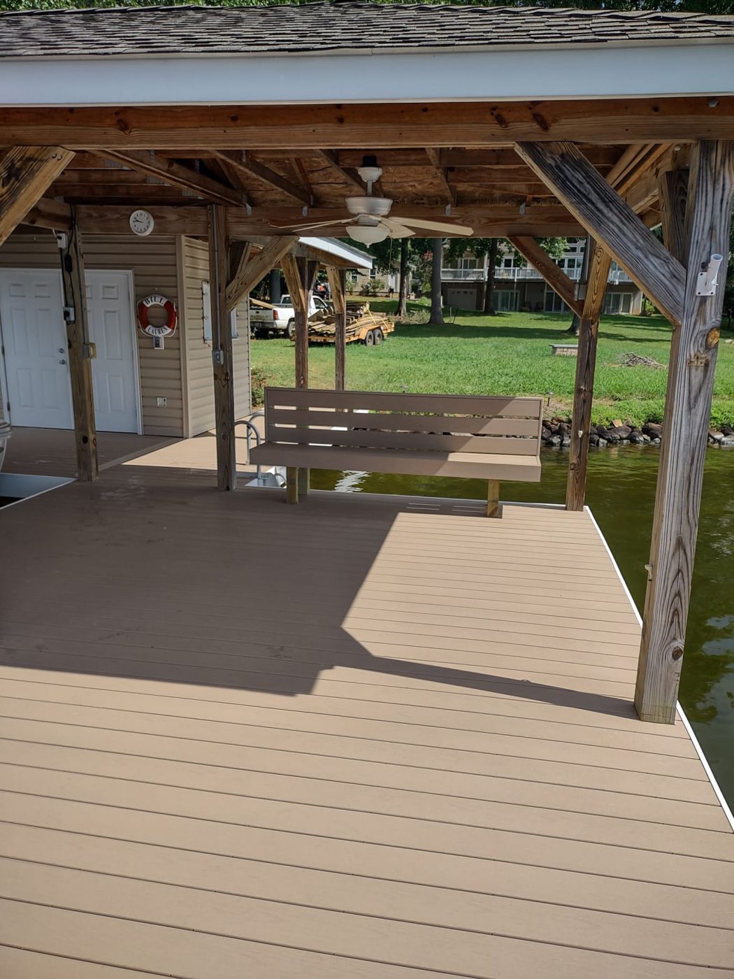 Boat Dock Redecking