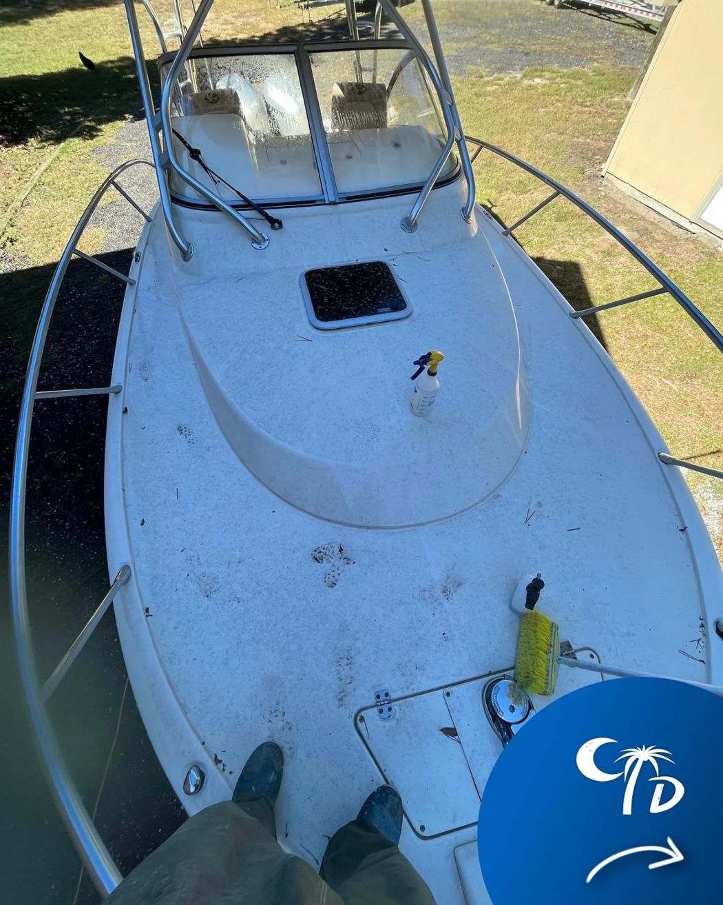Scout Boat Cleaning Charleston