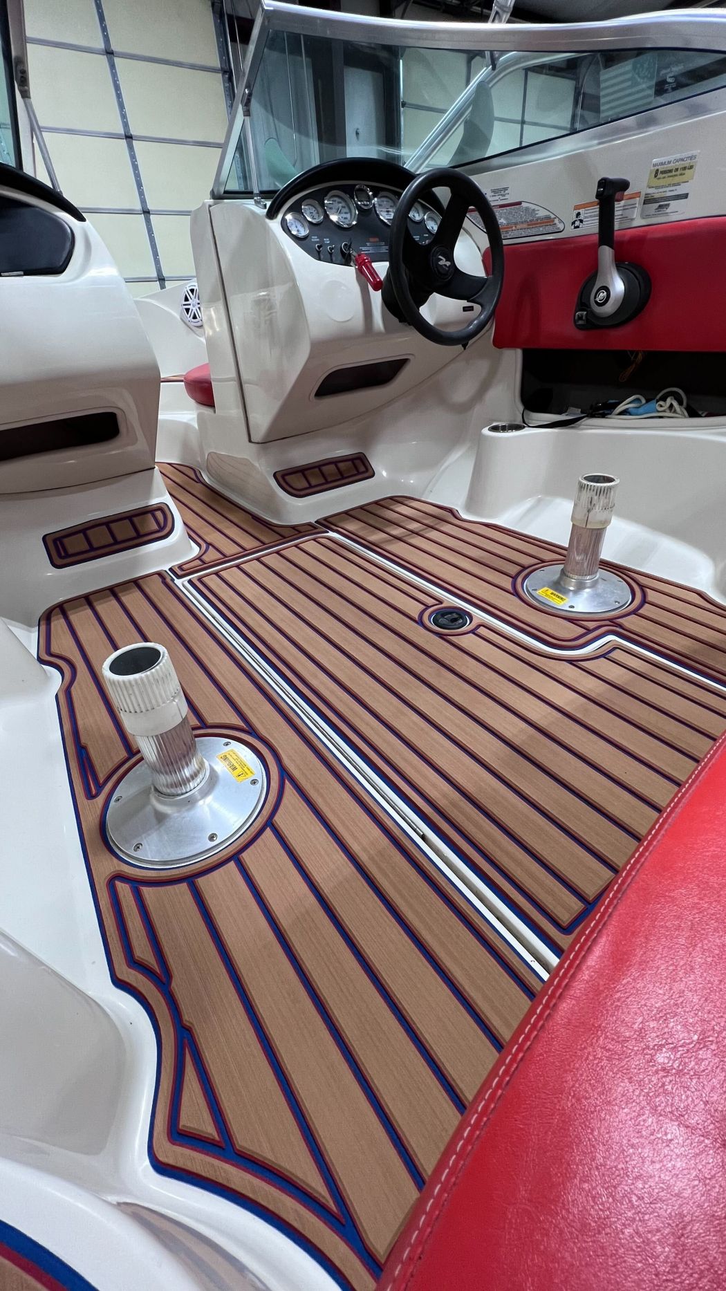 2006 SeaRay 195 Sport Marine Flooring