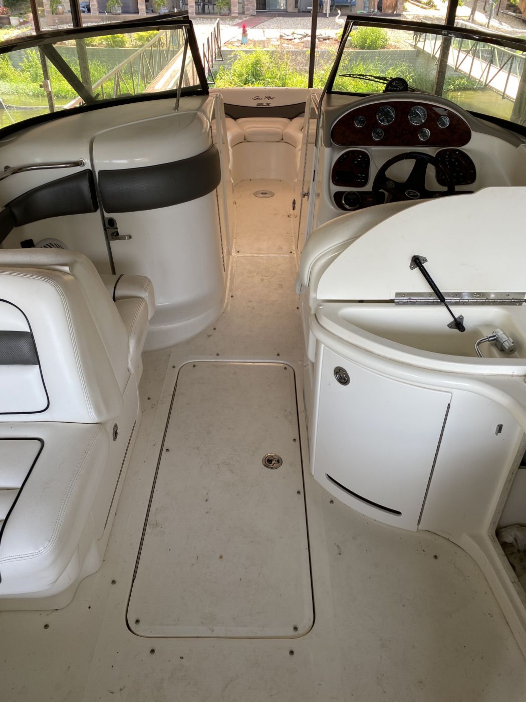 Sea Ray 250 SLX Boat Cleaning