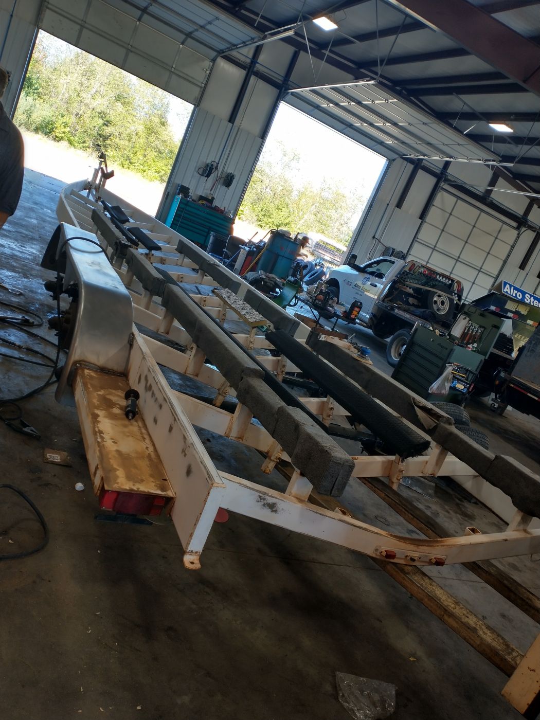 Boat Trailer Restoration 42 Fountain
