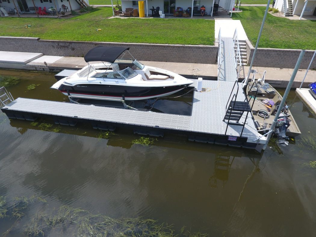 Boat Dock Guttenberg Iowa