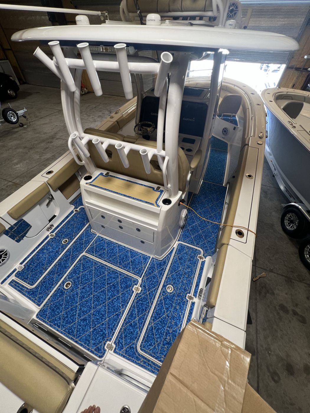 Sportsman 302 SeaDek Installation
