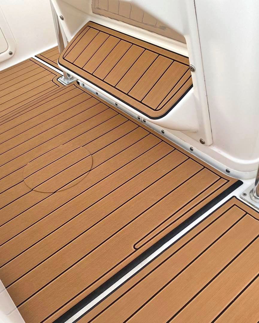 Century Center Console SeaDek Installation
