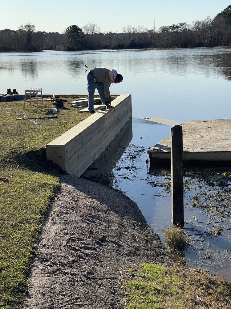 Bulkhead Construction Lake Houston