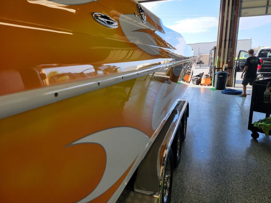 29' Force Marine Boat Detailing