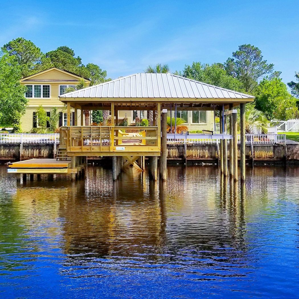 Custom Boat Dock Myrtle Beach