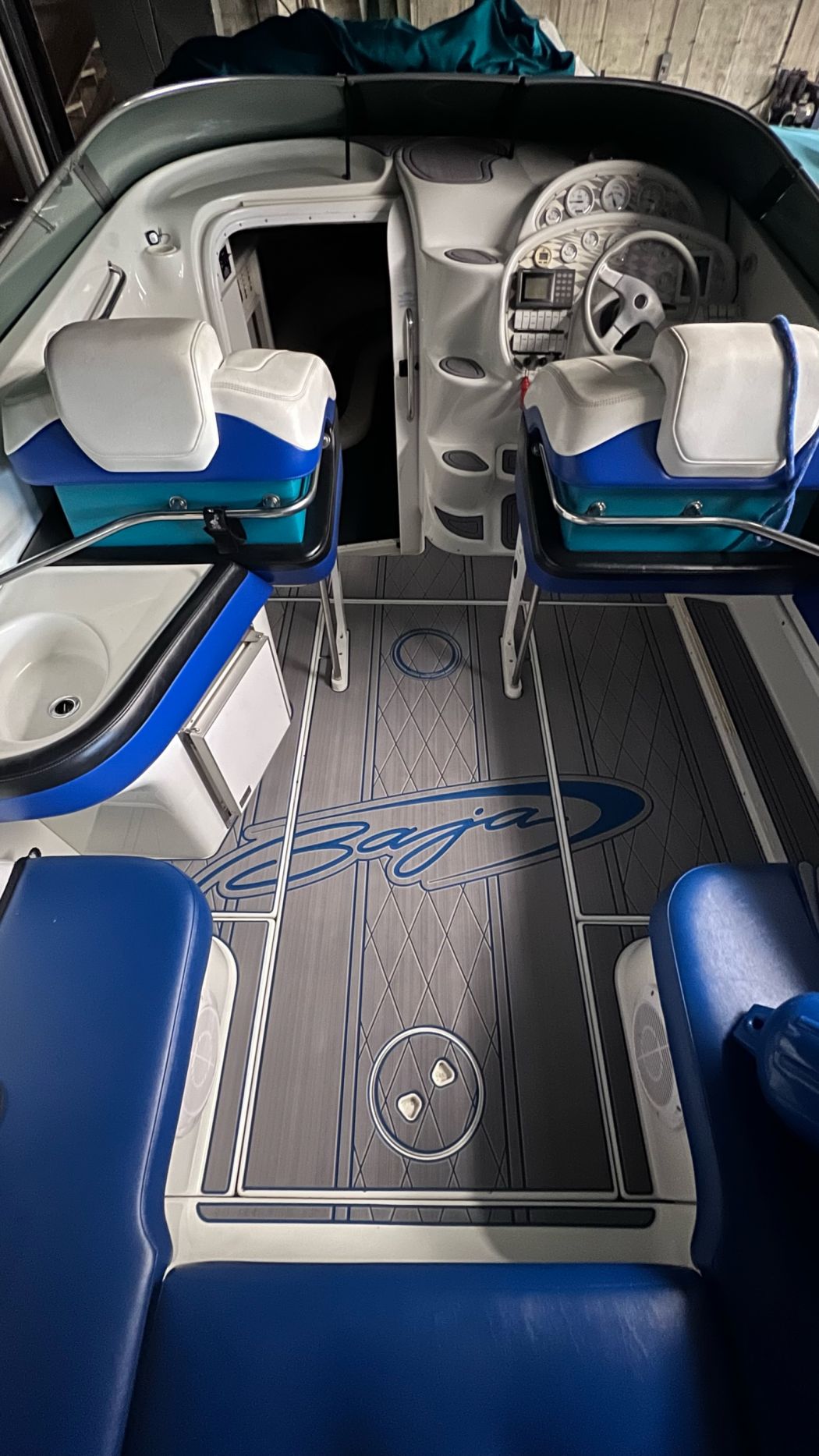 2007 Baja 38 Special Marine Flooring