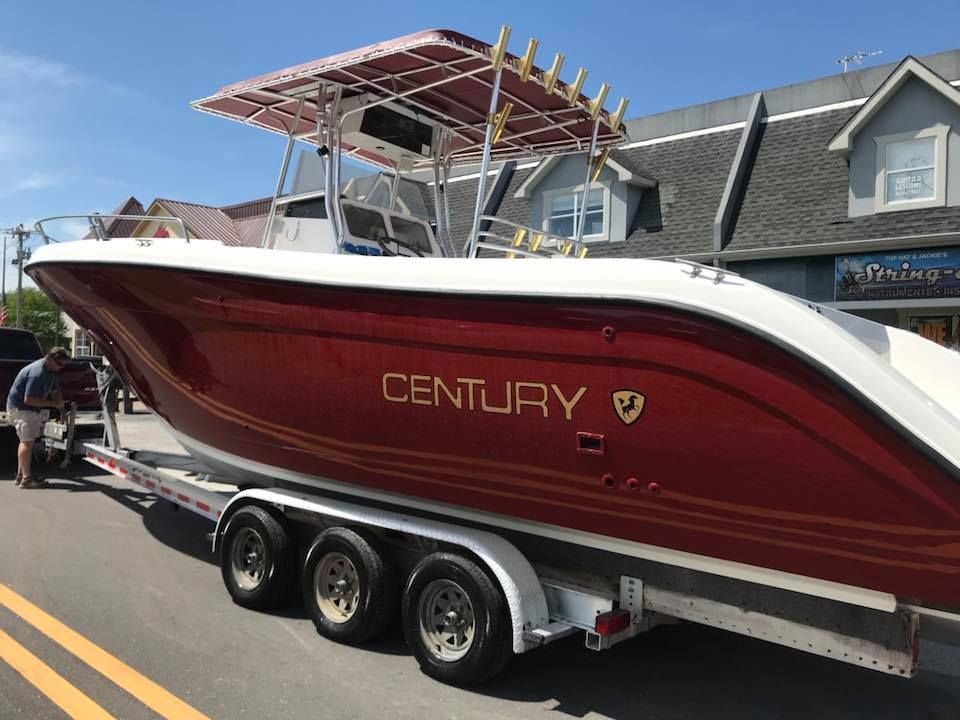 Boat Painting Orange Beach Alabama