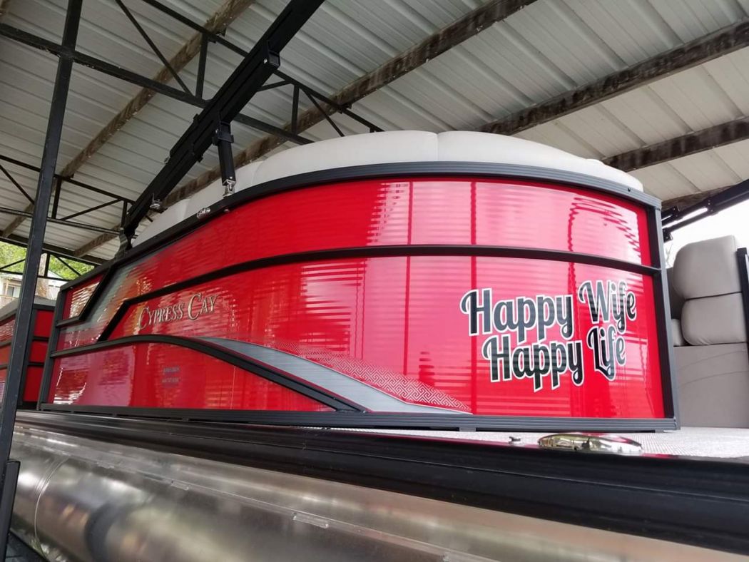 Happy Wife boat graphics