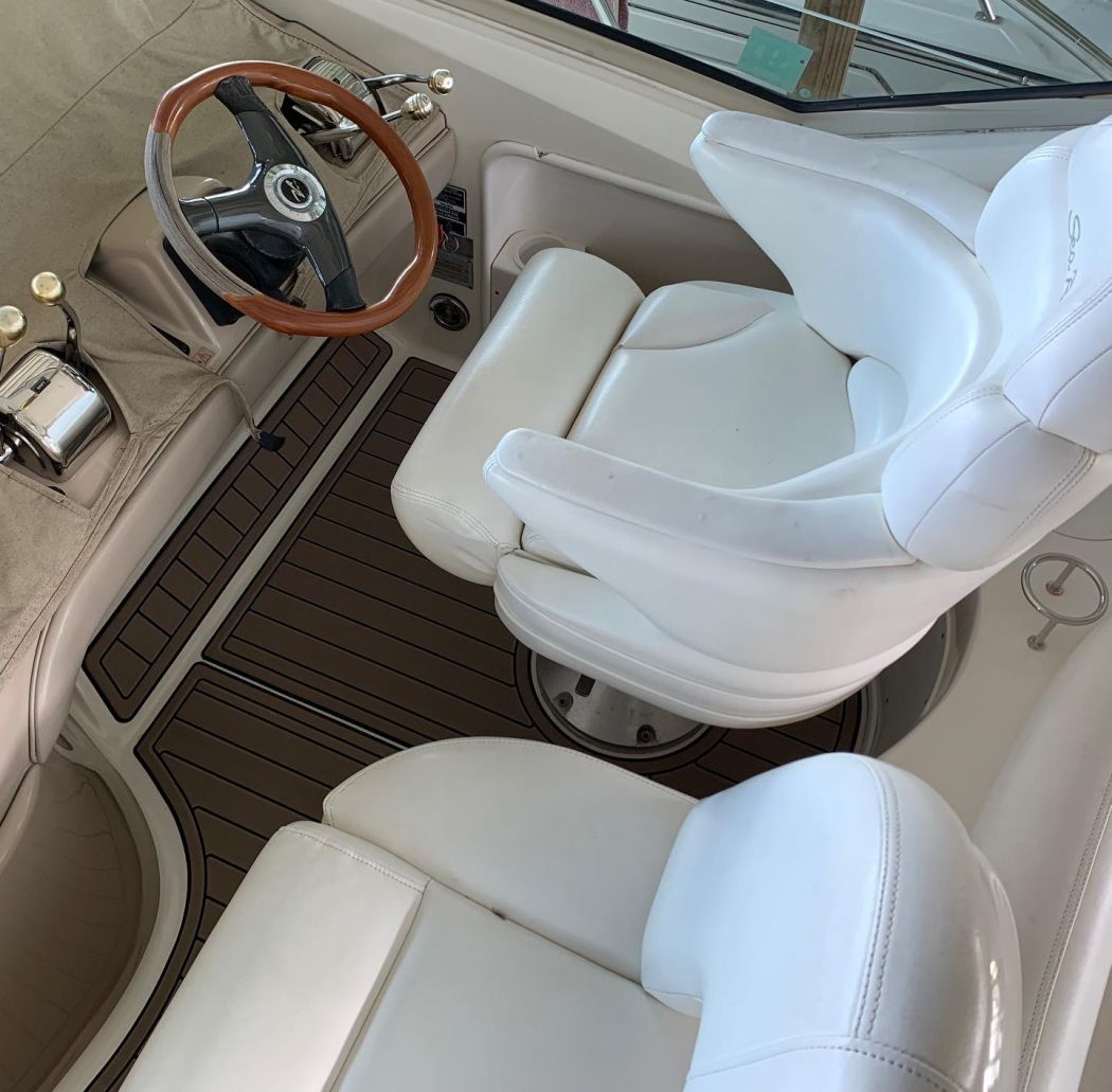 Sea Ray 420 SeaDek Installation