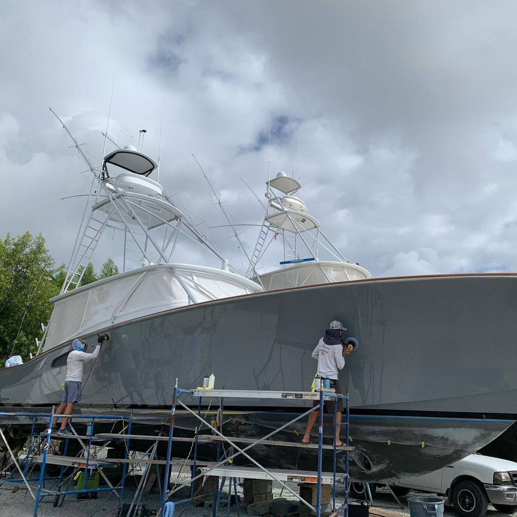 Boat Waxing Jupiter Florida