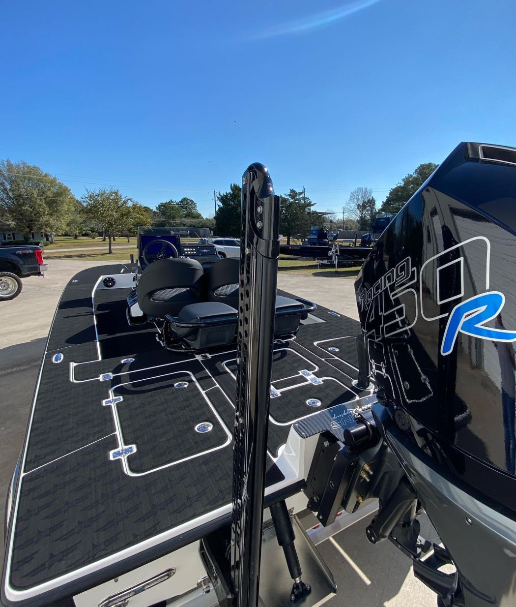 ES Custom Simmons SeaDek Installation