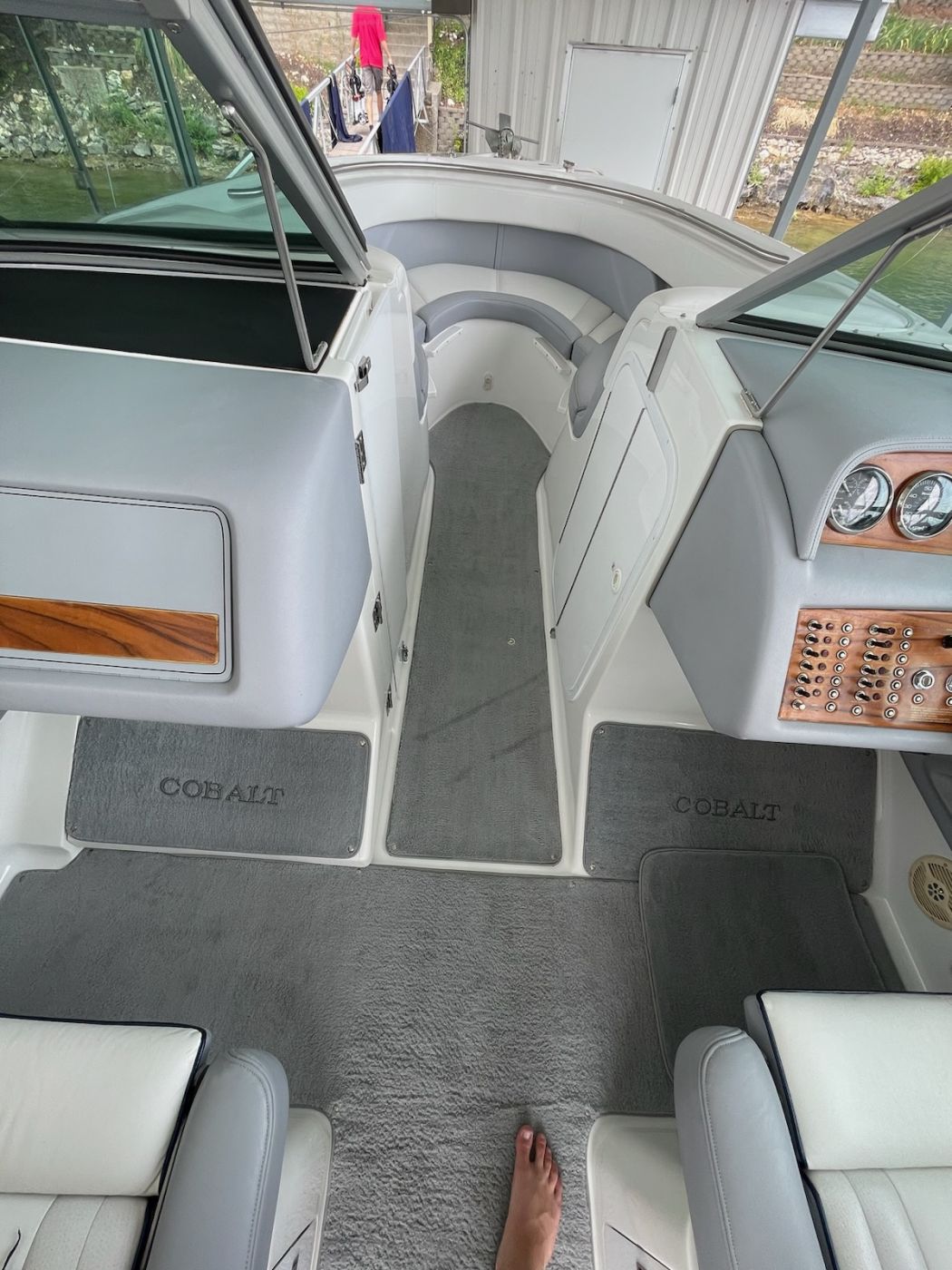 Before And After Boat Cleaning Lake of the Ozarks