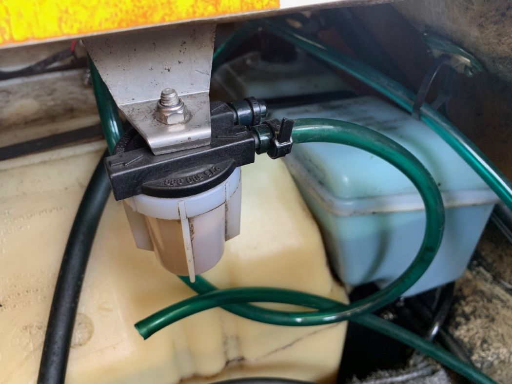 Wrong Fuel Lines On PWC